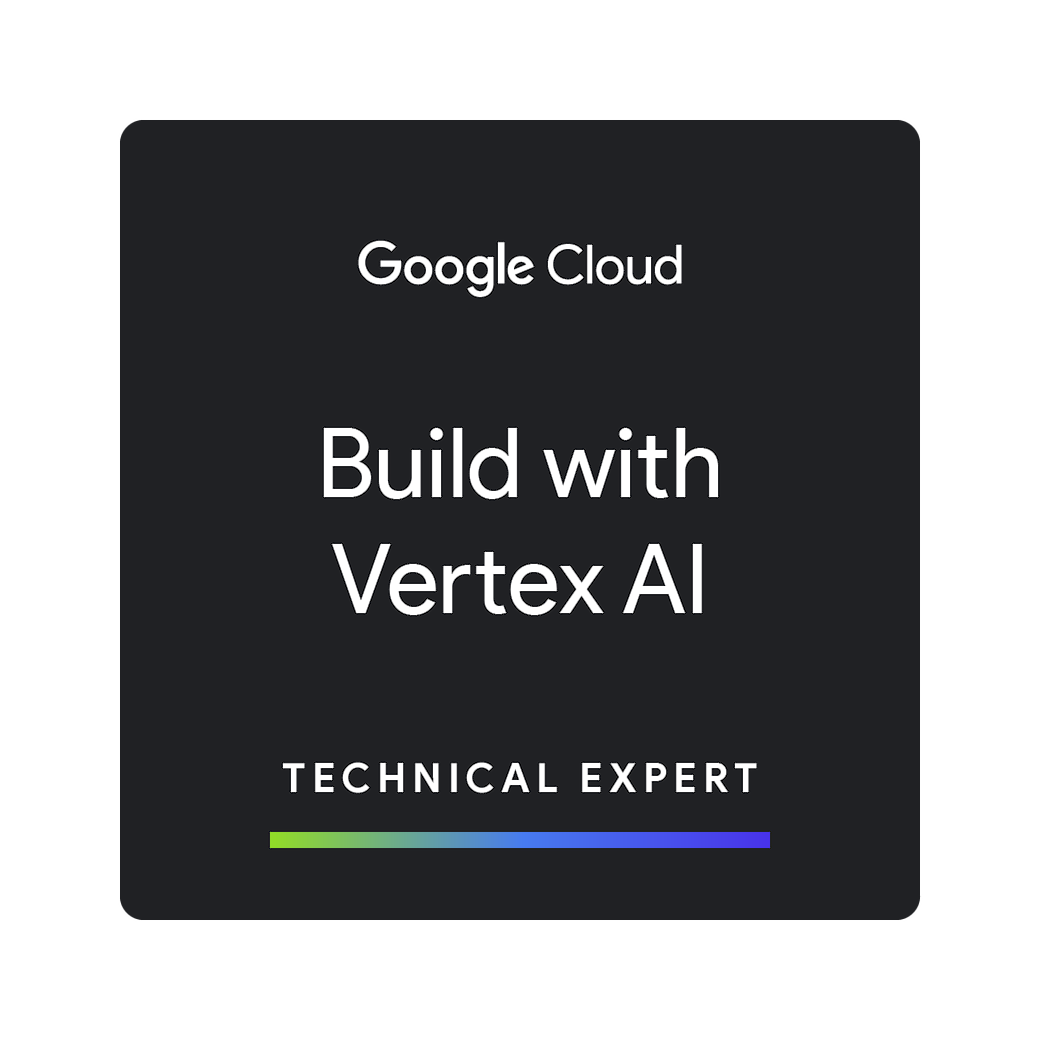 Customer Engagement Suite with Google AI Technical Expert Badge