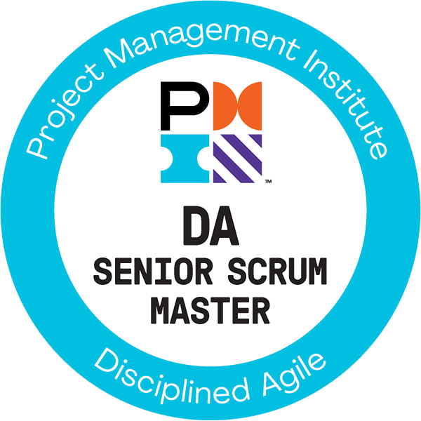 Disciplined Agile Senior Scrum Master Certification Badge