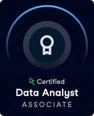DataCamp Data Analyst Associate Certification Badge
