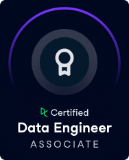 DataCamp Data Engineer Associate Certification Badge