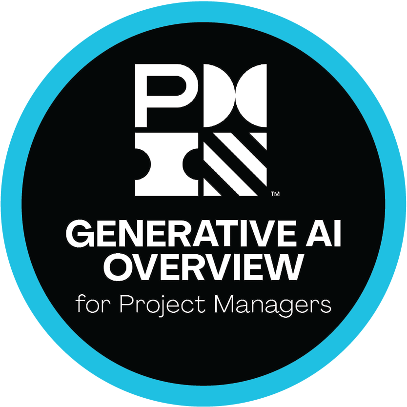 Generative AI Overview for Project Managers Badge