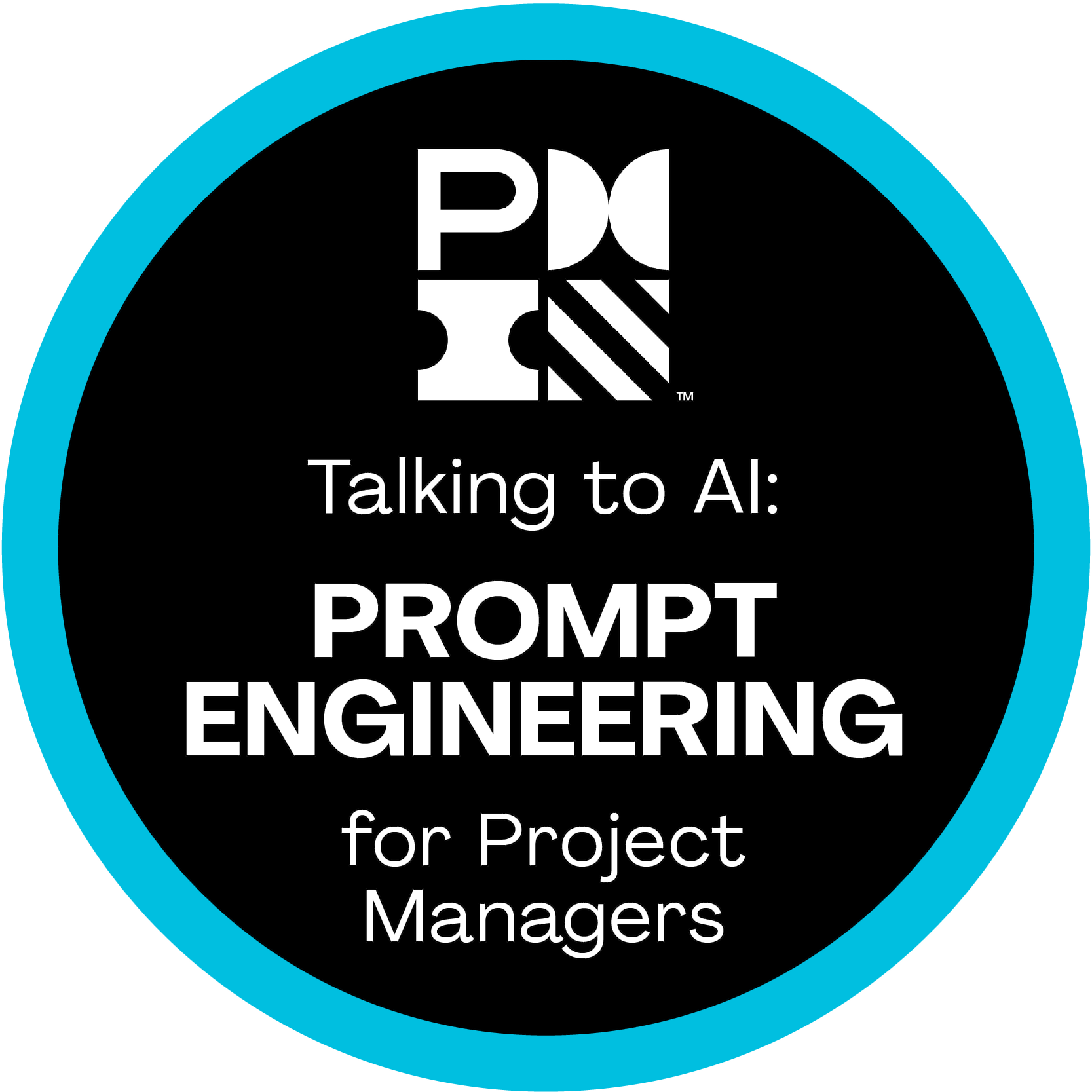 Talking to AI: Prompt Engineering for Project Managers Badge